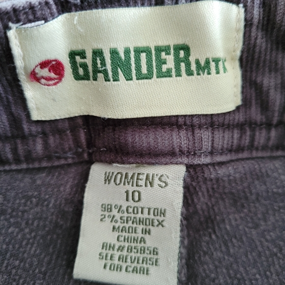 Gander MTN Classic Grey Corduroy Highrise Bootcut - Picture 6 of 7